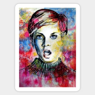 Twiggy II Sticker